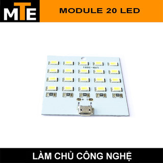 Module 20 bóng LED siêu sáng nguồn micro USB