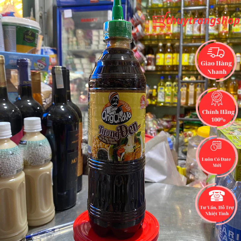 Tương Đen Ông Chà Và Chai 850g