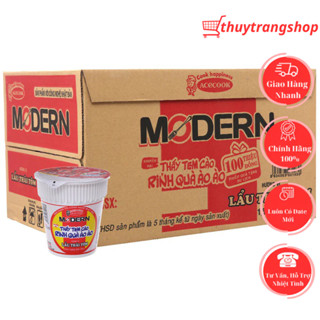 Thùng 24Ly Mì MODERN Lẩu Thái Tôm