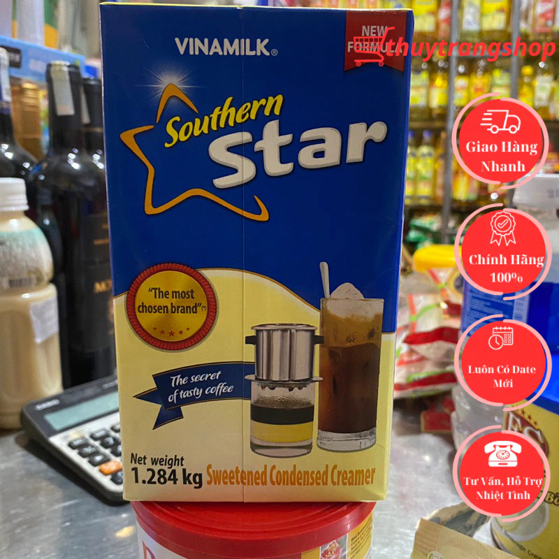 Sữa Đặc Ngôi Sao Phương Nam Xanh Dương 1284g