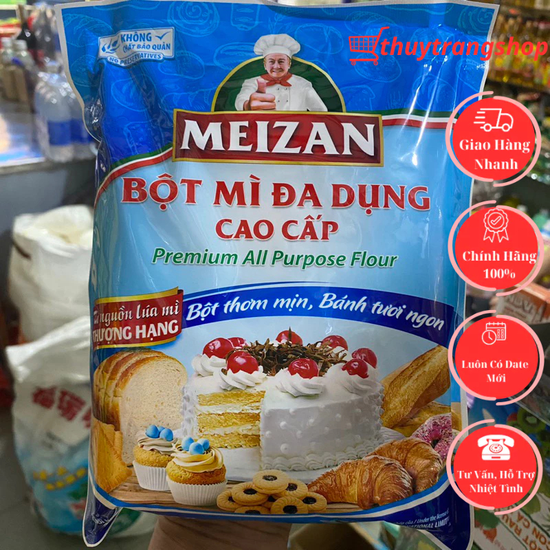 Bột Mì Mezan Gói 500g