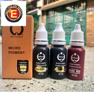 Mực tập phun xăm Biotouch  tem chính hãng , mực học phun xăm trên da giả thẩm mỹ