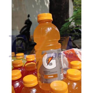 [8 chai] Nước giải khát Gatorade Orange (vị cam) 591ml,Date: 05.25