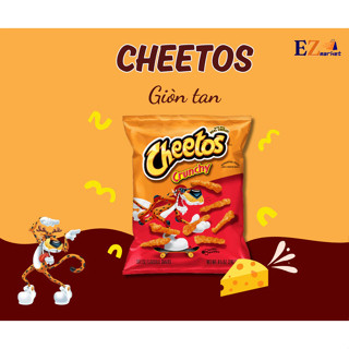 [Hàng Mỹ] Bánh Snack Cheetos Crunchy phô mai giòn 226.8g Date: 08.25