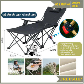 Ghế Camping Gấp Gọn Ngả Lưng Tmountain Chịu Lực Cao Cấp Dã Ngoại Du Lịch Ngoài Trời Thư Giãn