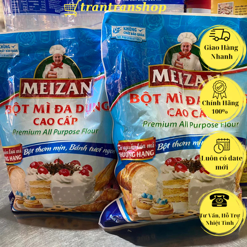 Bột Mì Đa Dụng Meizan 500g