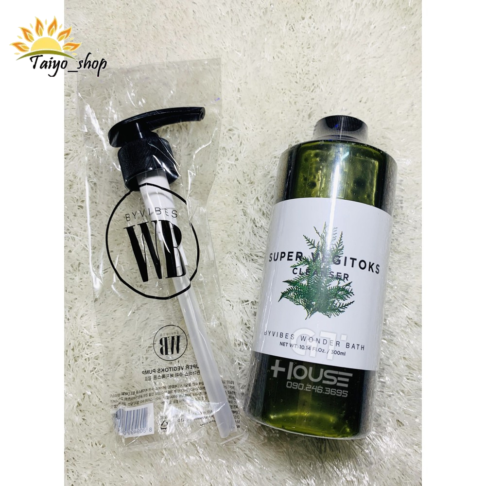 Sữa rửa mặt thải độc rau củ Super Vegitoks Cleanser