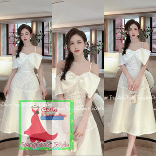 VÁY THÂN REN XÒE PHỐI TÙNG TAPTA VAI TRỄ 2 DÂY 220923