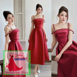 VÁY TAPTA XÒE PHỐI DÂY RƠI VIỀN 130824