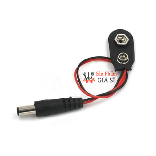 Dây Đế Pin 9V JACK DC ❤️freeship❤️