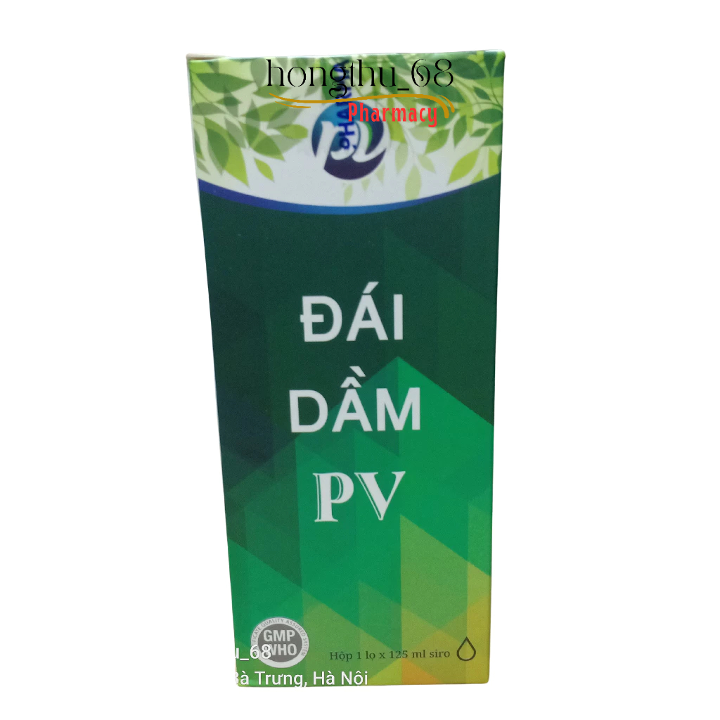 Siro ĐÁI DẦM PV lọ 125ml