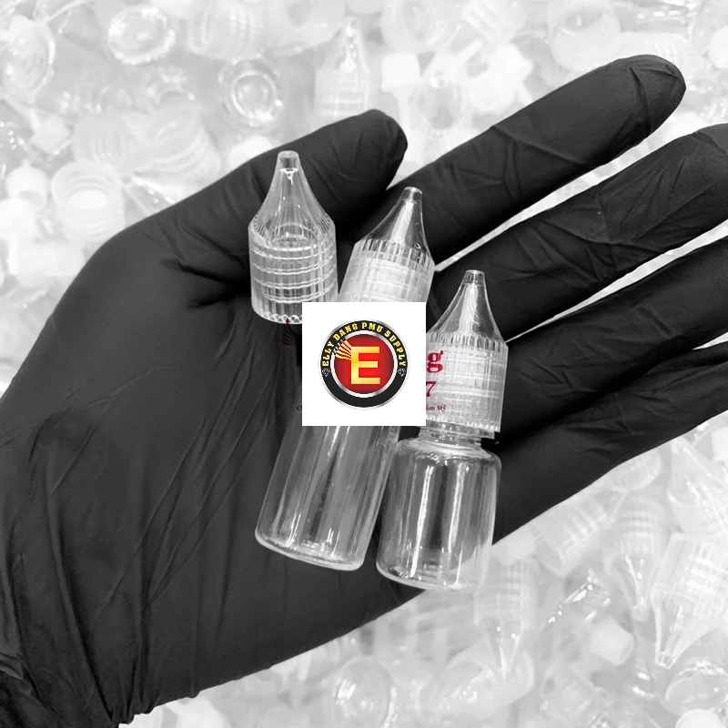 🏷️ 10 Lọ Chiết Nhựa 5ml – 10ml – 15ml Chính Hãng – Có Nắp Nhỏ Giọt – Bền & Tiện Dụng + Dùng Trong Phun Xăm Thẩm Mỹ