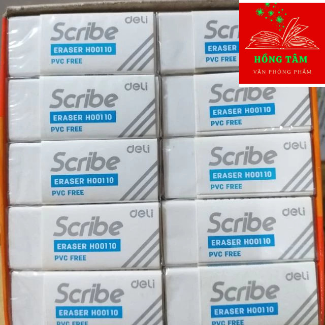 Combo 10 Chiếc Tẩy trắng deli 00110 NHỎ