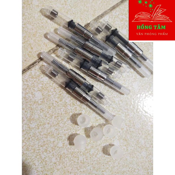 Combo 10c Piston bơm bút máy tẩy được,piston bơm mực chân 034