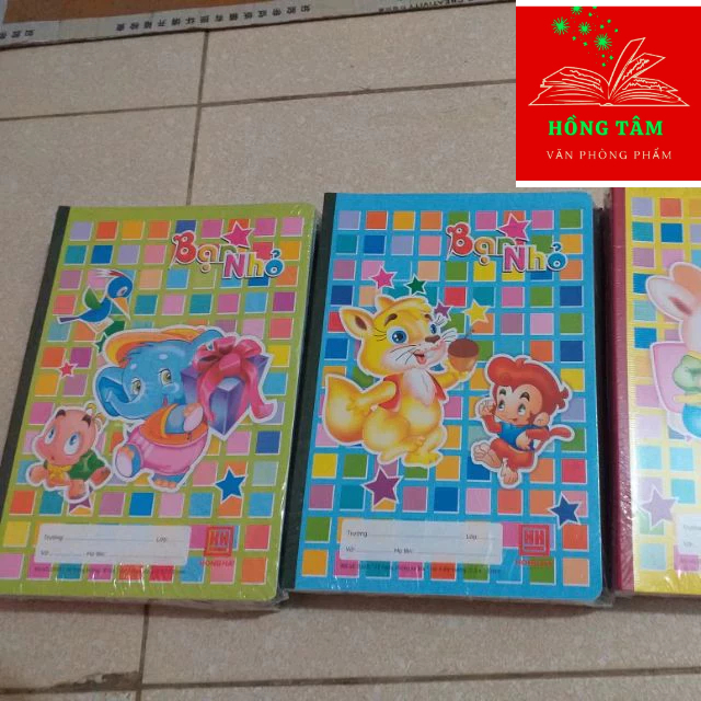 Sét 10 vở Hồng Hà 0509