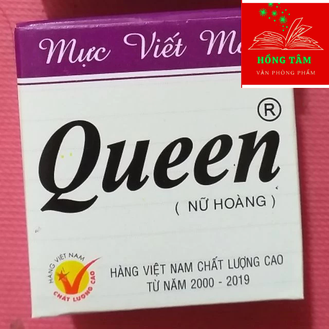 Combo 3 Lọ Mực Queen Tím Nữ Hoàng