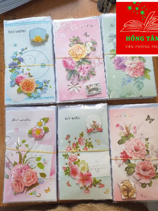 Combo 20 Chiếc Thiệp nổi 3D TO
