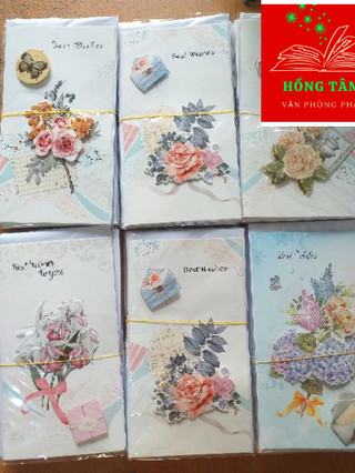 Combo 20 Chiếc Thiệp nổi 3D TO