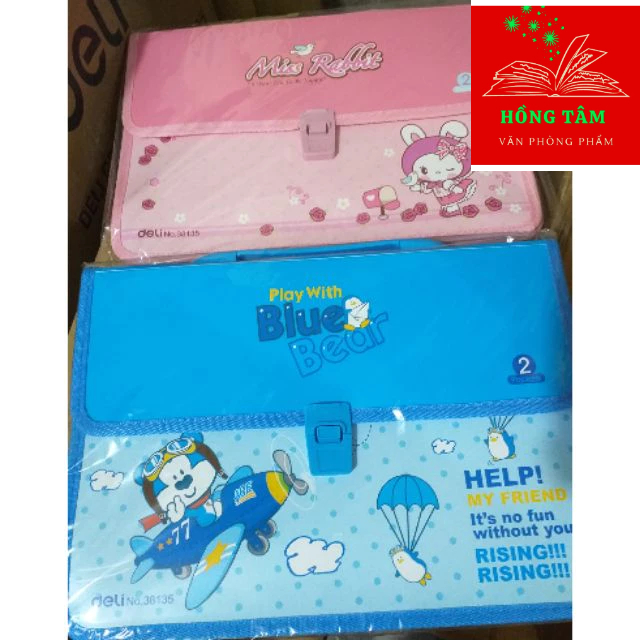 Cặp học thêm deli 38135