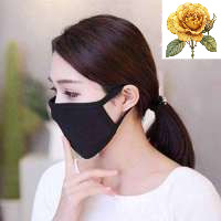 Khẩu trang màu đen Hàn Quốc 10 cái