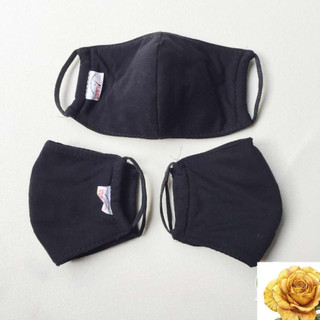 Khẩu trang màu đen Hàn Quốc 10 cái