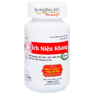 Ích Niệu Khang lọ 80 viên