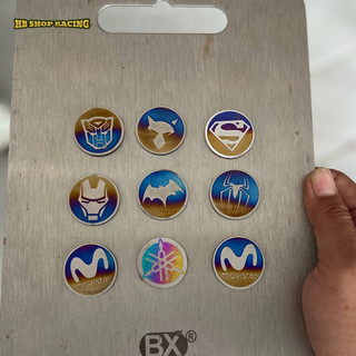 Tem titan khò logo tròn