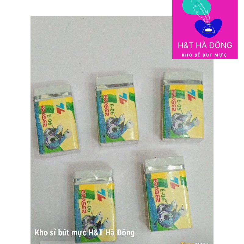 Combo 5 viên tẩy bút chì E06