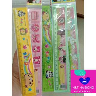 COMBO 10 CHIẾC thước kẻ 20cm hình kute