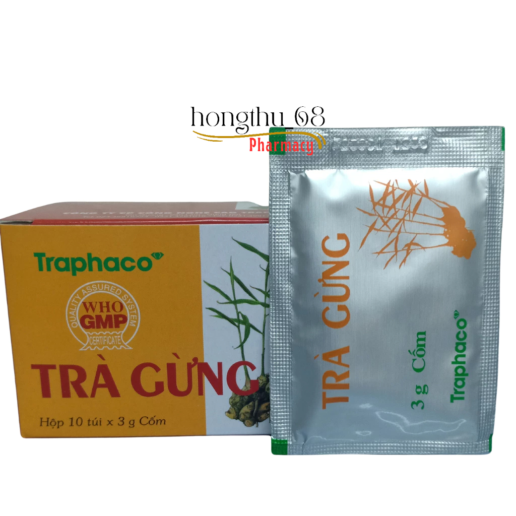 TRÀ GỪNG Traphaco hộp 10 gói