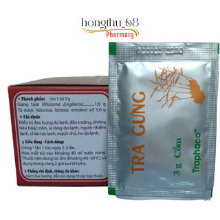 TRÀ GỪNG Traphaco hộp 10 gói