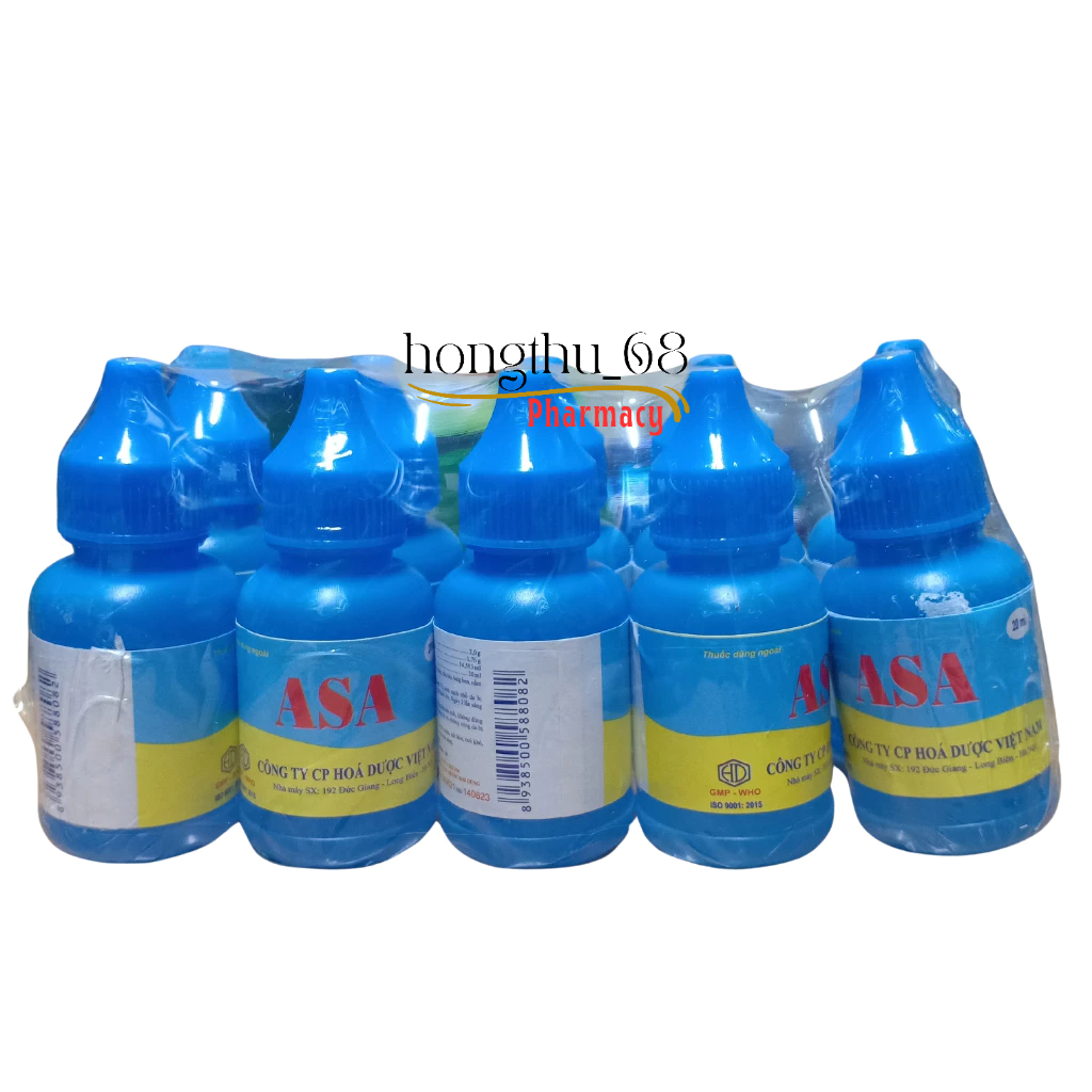 Lốc 10 lọ ASA 20ml