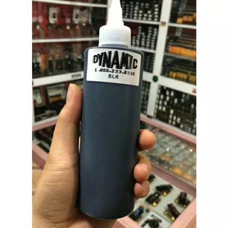 Mực tập xăm BLK Dynamic, mực đen tập trên da giả cung cấp chính hãng bởi Hoàng Lập Tattoo