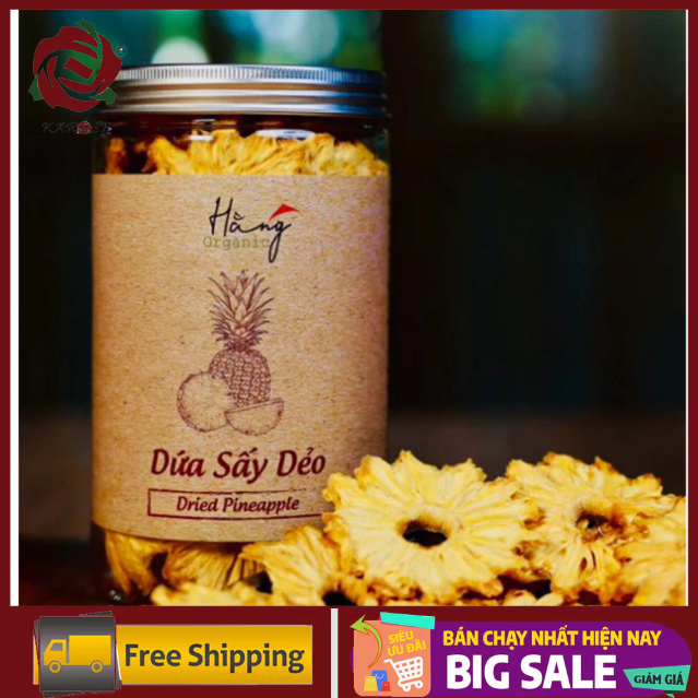 [Hằng Organic] Dứa Sấy Dẻo Hữu Cơ Karose 200gr