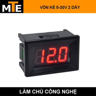 Đồng hồ led đo điện áp 1 chiều DC 5- 30V 0.36"
