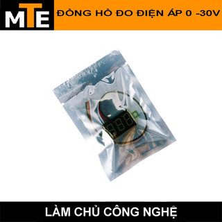 Đồng hồ led đo điện áp 1 chiều DC 5- 30V 0.36"