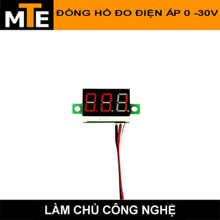 Đồng hồ led đo điện áp 1 chiều DC 5- 30V 0.36"