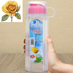 Bình Đựng Nước 1,4 lít - có ca đựng nước