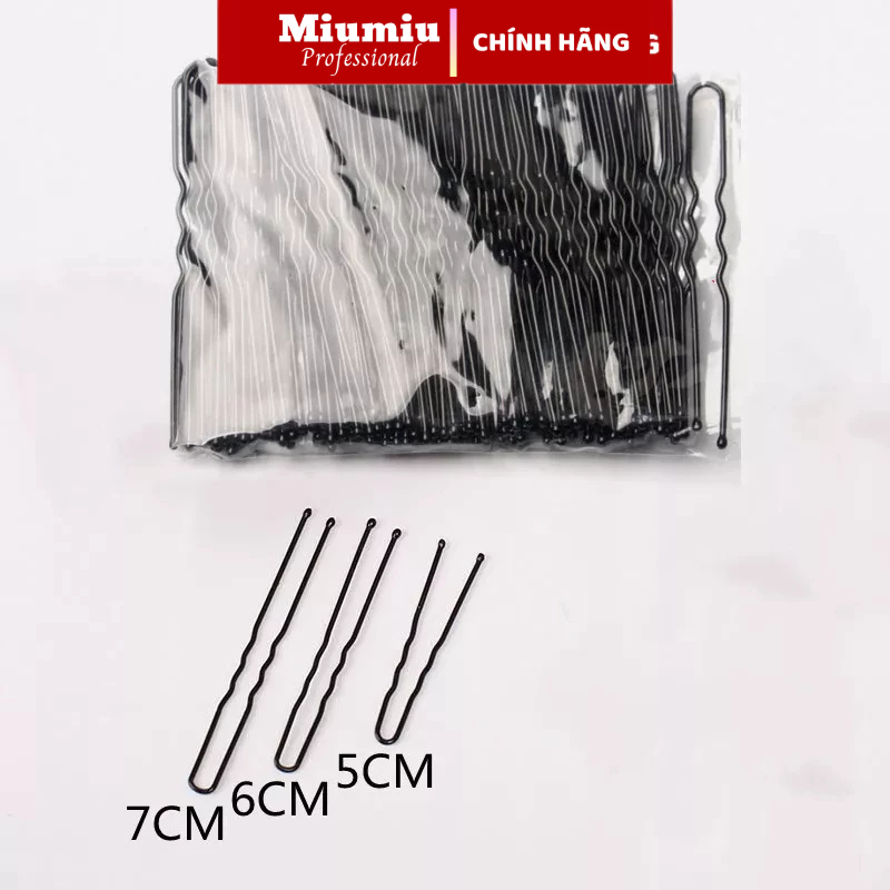 combo 50 cái Kẹp ghim tóc chữ U chống ghỉ dùng cho thợ makeup chuyên nghiệp