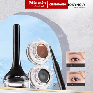  Kẻ mắt dạng gel Tonymoly Backstage Gel Eyeliner cao cấp chuyên dùng cho makeup 