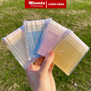 Tăm bông tháo mi, cọ son môi, chuốt mày, chuốt mascara bịch 50 cái tiện dụng