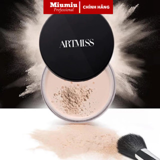 Phấn phủ trang điểm ARTMISS transparent matte powder kiểm soát dầu 24h 30g