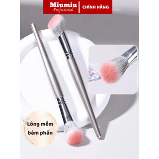 Cọ trang điểm má hồng 330 dạng xiên vát chuẩn form khuôn mặt cán bạc bền bỉ