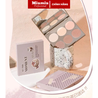 Phấn má Tạo Khối Bắt Sáng 6 Ô Đa Năng GOGO TALES Nude Light GT445