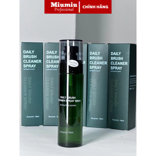 Dung dịch xịt giặt cọ khô vệ sinh cọ trang điểm nhanh chóng 100ml daily brush corner