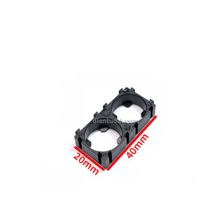 Khung Đế Ghép Cell Pin 18650 - 2 Cell