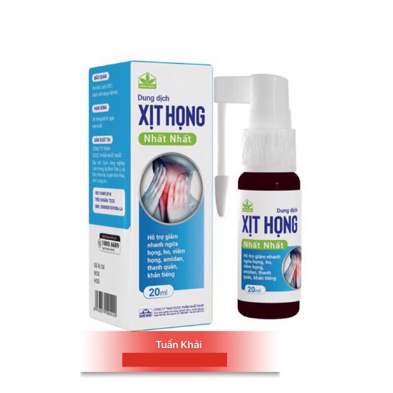 Xịt họng Nhất Nhất