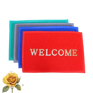 Thảm Lau Chùi Chân Welcome 50x70cm - giao màu ngẫu nhiên