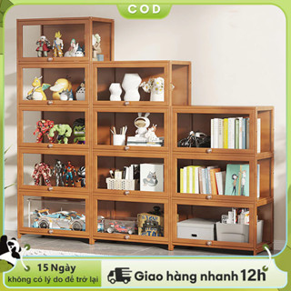 LACCOHUG Tủ trưng bày trong suốt acrylic làm Cửa mở đơn hoặc cửa mở kép