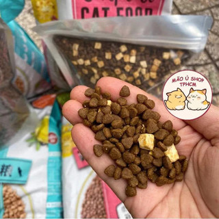 [BAO 500G] HẠT MIX THỊT WANPY HAPPY100 - HẠT DINH DƯỠNG CHO MÈO MỌI LỨA TUỔI